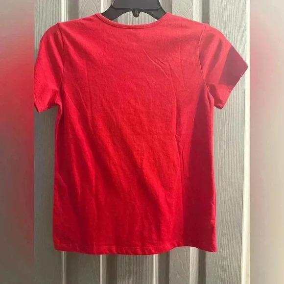 Kids Official cookie tester red t shirt by Holiday Time. Size Large 10-12. - Picture 5 of 8